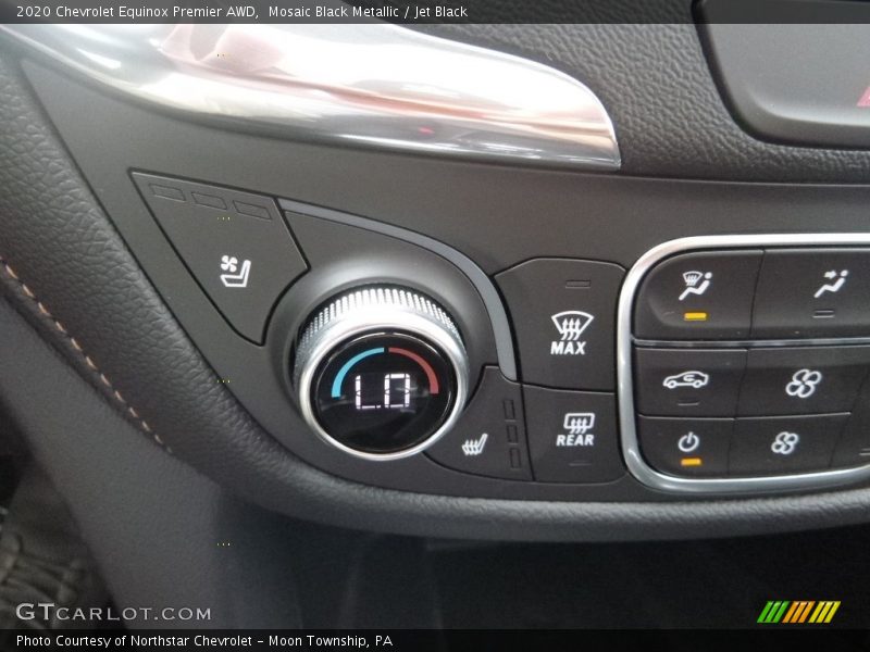 Mosaic Black Metallic / Jet Black 2020 Chevrolet Equinox Premier AWD