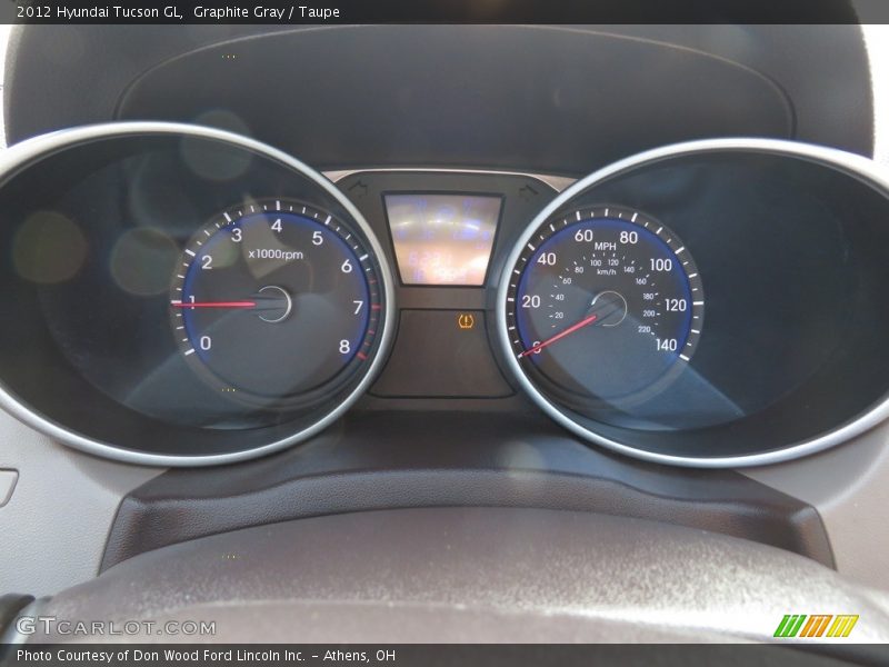 Graphite Gray / Taupe 2012 Hyundai Tucson GL
