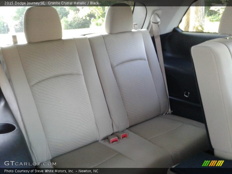 Granite Crystal Metallic / Black 2015 Dodge Journey SE
