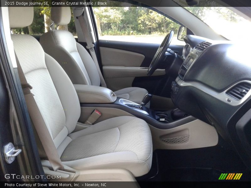 Granite Crystal Metallic / Black 2015 Dodge Journey SE