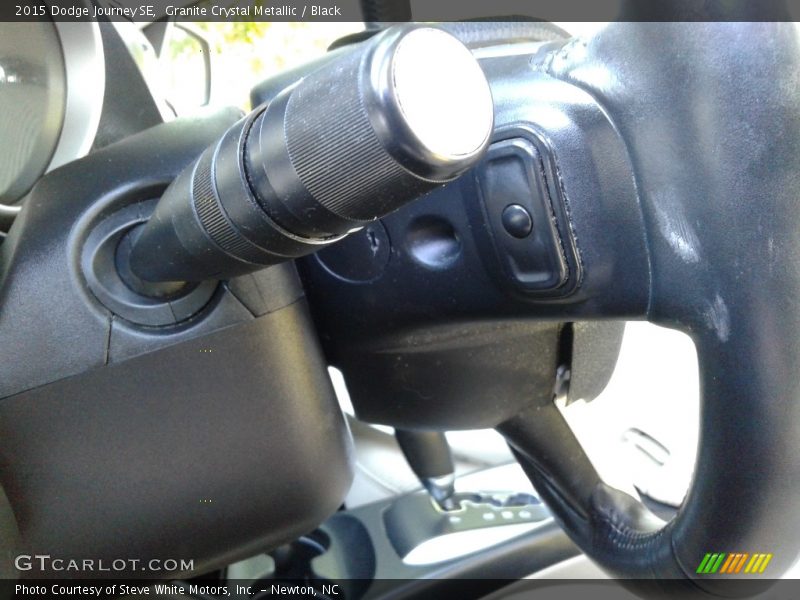 Granite Crystal Metallic / Black 2015 Dodge Journey SE