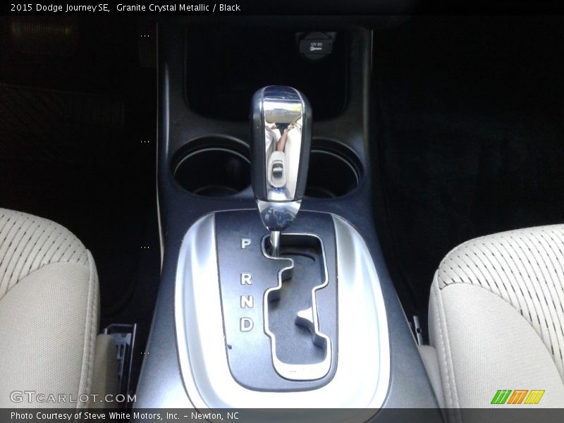 Granite Crystal Metallic / Black 2015 Dodge Journey SE