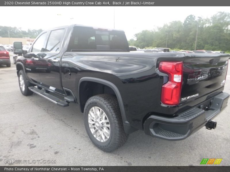 Black / Jet Black/­Umber 2020 Chevrolet Silverado 2500HD High Country Crew Cab 4x4