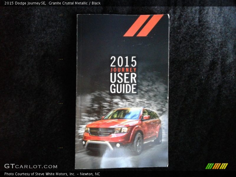 Granite Crystal Metallic / Black 2015 Dodge Journey SE