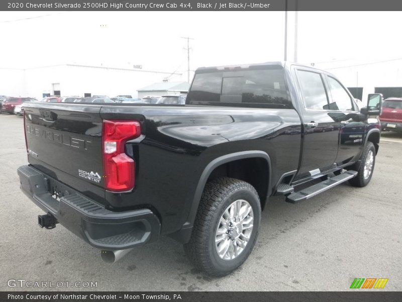Black / Jet Black/­Umber 2020 Chevrolet Silverado 2500HD High Country Crew Cab 4x4