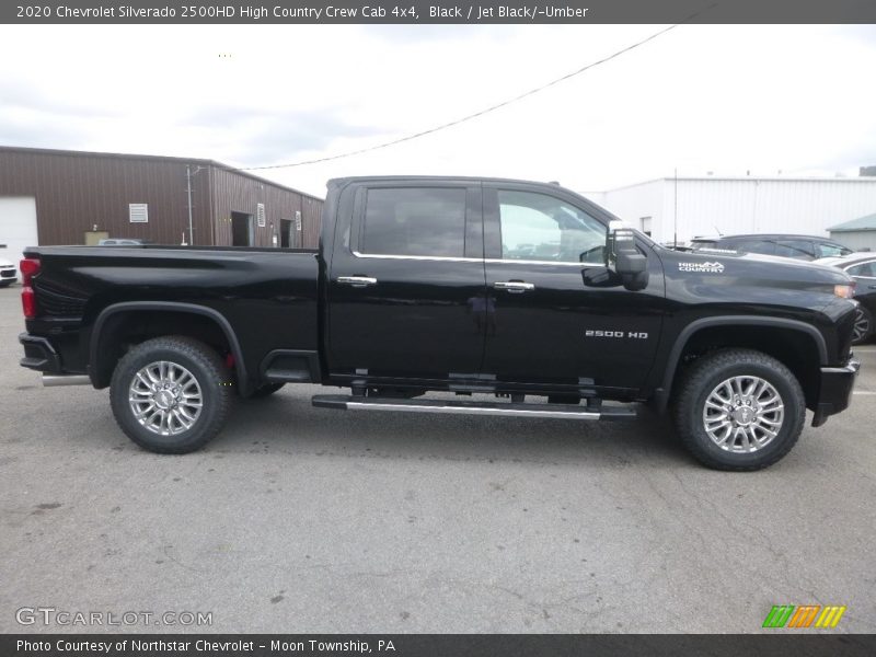 Black / Jet Black/­Umber 2020 Chevrolet Silverado 2500HD High Country Crew Cab 4x4
