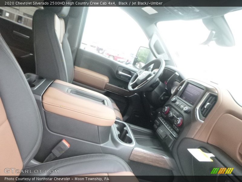 Front Seat of 2020 Silverado 2500HD High Country Crew Cab 4x4