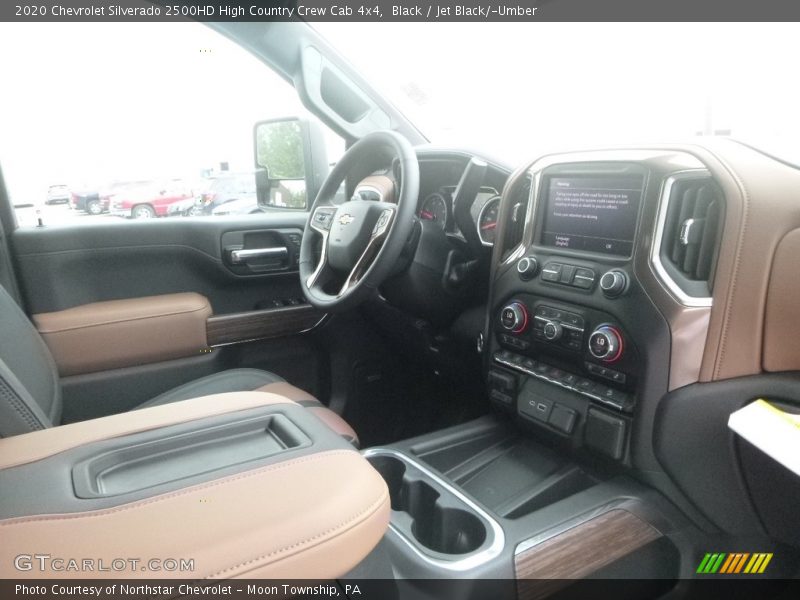 Dashboard of 2020 Silverado 2500HD High Country Crew Cab 4x4