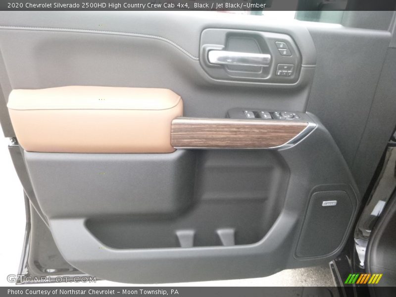 Door Panel of 2020 Silverado 2500HD High Country Crew Cab 4x4