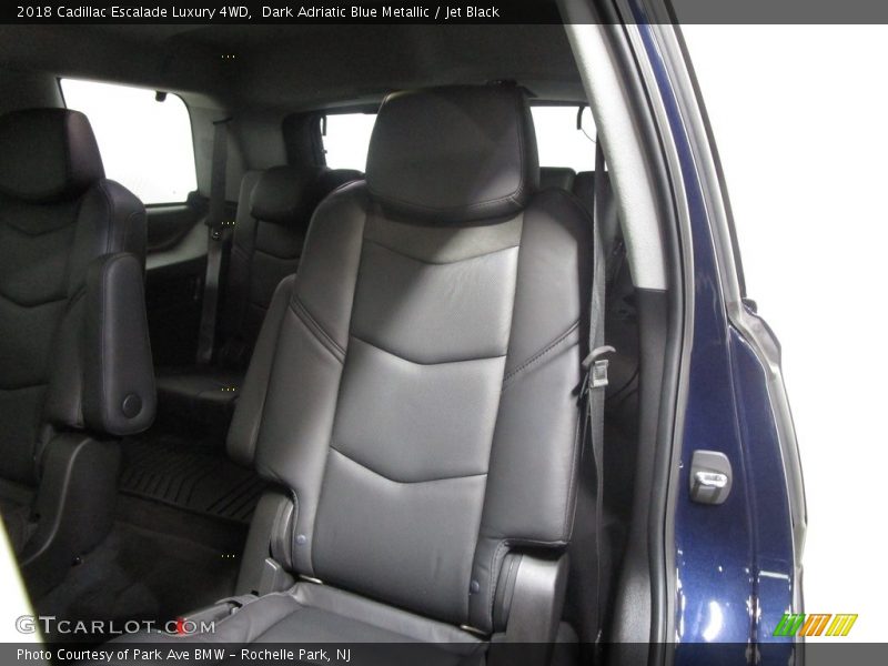 Dark Adriatic Blue Metallic / Jet Black 2018 Cadillac Escalade Luxury 4WD