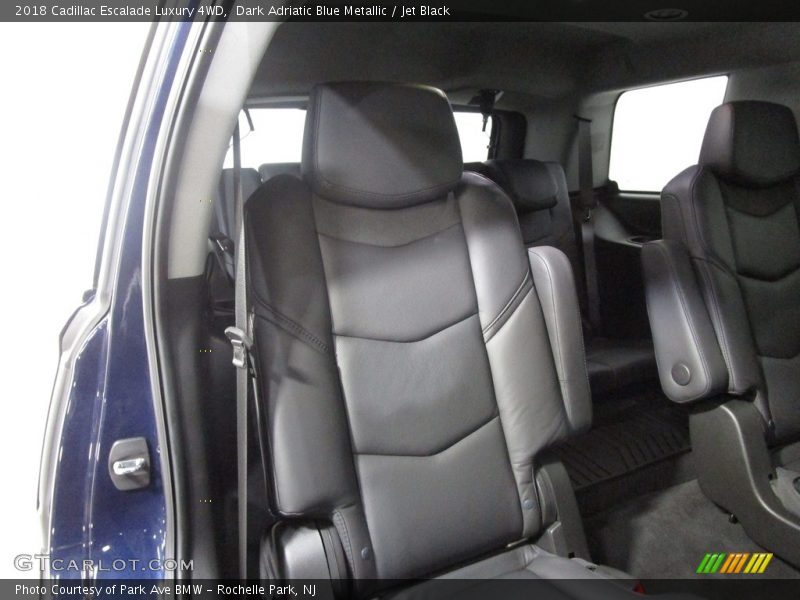 Dark Adriatic Blue Metallic / Jet Black 2018 Cadillac Escalade Luxury 4WD