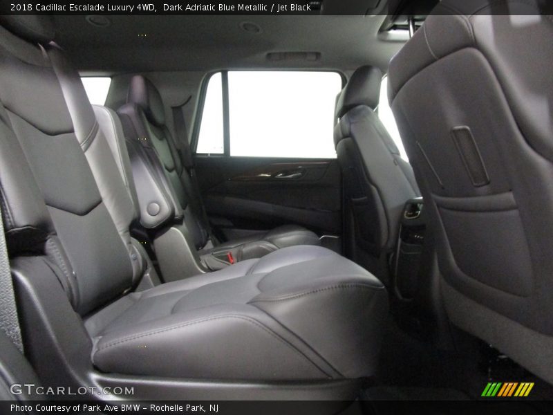 Dark Adriatic Blue Metallic / Jet Black 2018 Cadillac Escalade Luxury 4WD