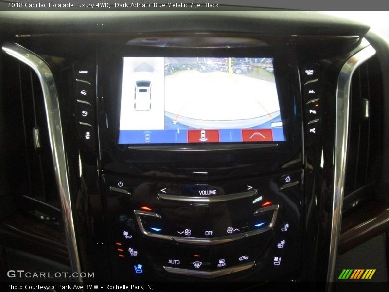 Dark Adriatic Blue Metallic / Jet Black 2018 Cadillac Escalade Luxury 4WD