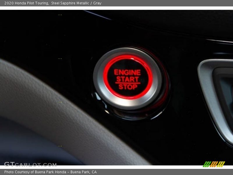 Steel Sapphire Metallic / Gray 2020 Honda Pilot Touring