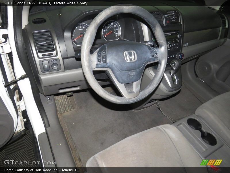Taffeta White / Ivory 2010 Honda CR-V EX AWD