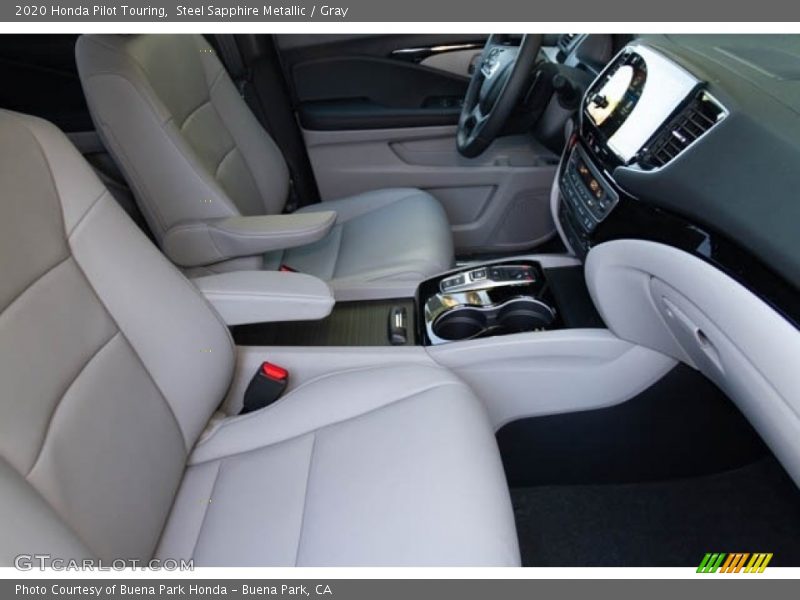 Steel Sapphire Metallic / Gray 2020 Honda Pilot Touring