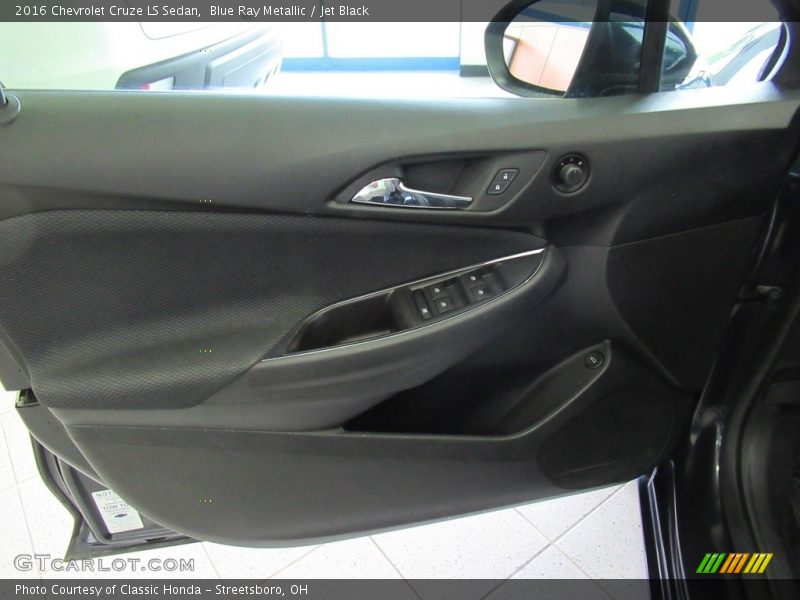 Blue Ray Metallic / Jet Black 2016 Chevrolet Cruze LS Sedan