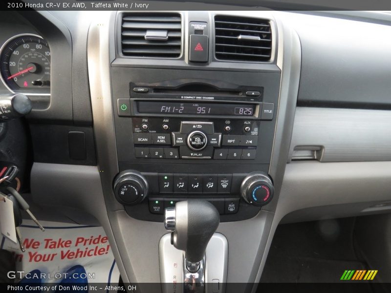 Taffeta White / Ivory 2010 Honda CR-V EX AWD