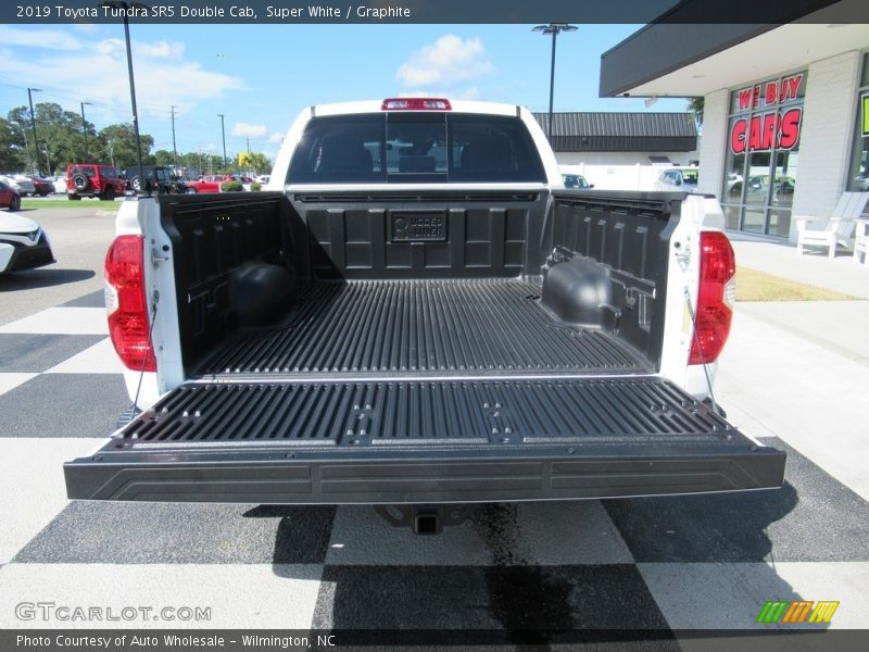 Super White / Graphite 2019 Toyota Tundra SR5 Double Cab