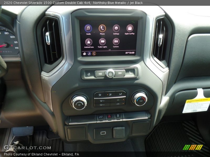 Controls of 2020 Silverado 1500 Custom Double Cab 4x4