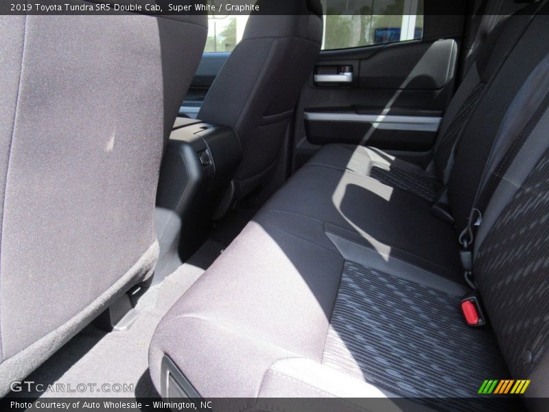 Super White / Graphite 2019 Toyota Tundra SR5 Double Cab