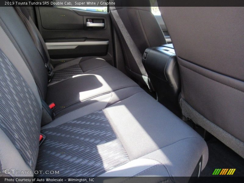 Super White / Graphite 2019 Toyota Tundra SR5 Double Cab