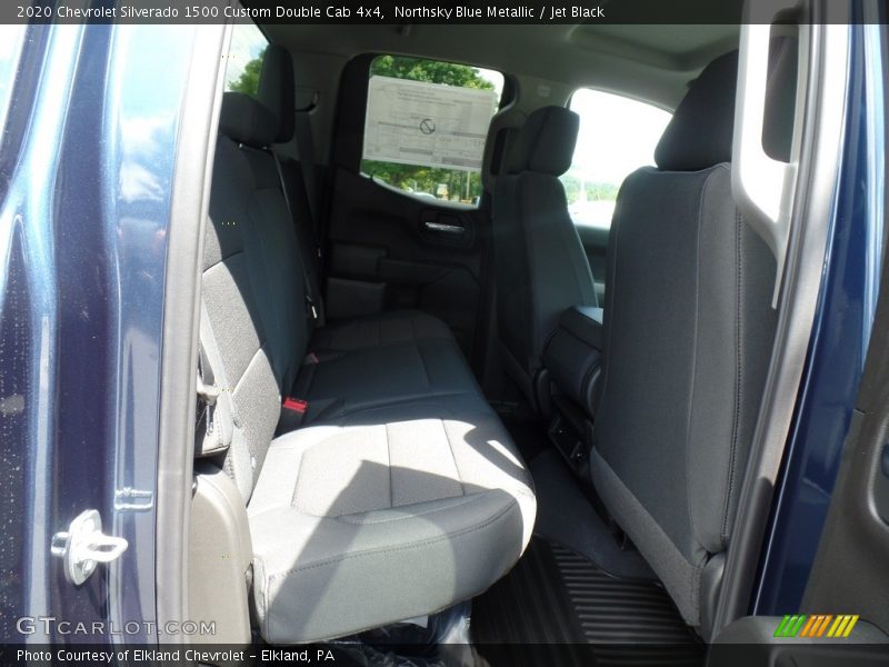 Rear Seat of 2020 Silverado 1500 Custom Double Cab 4x4