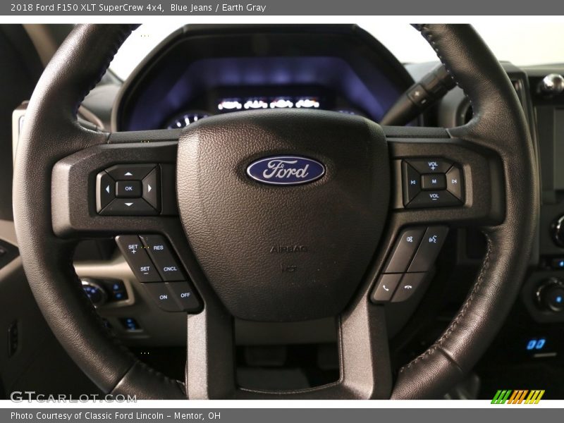 Blue Jeans / Earth Gray 2018 Ford F150 XLT SuperCrew 4x4