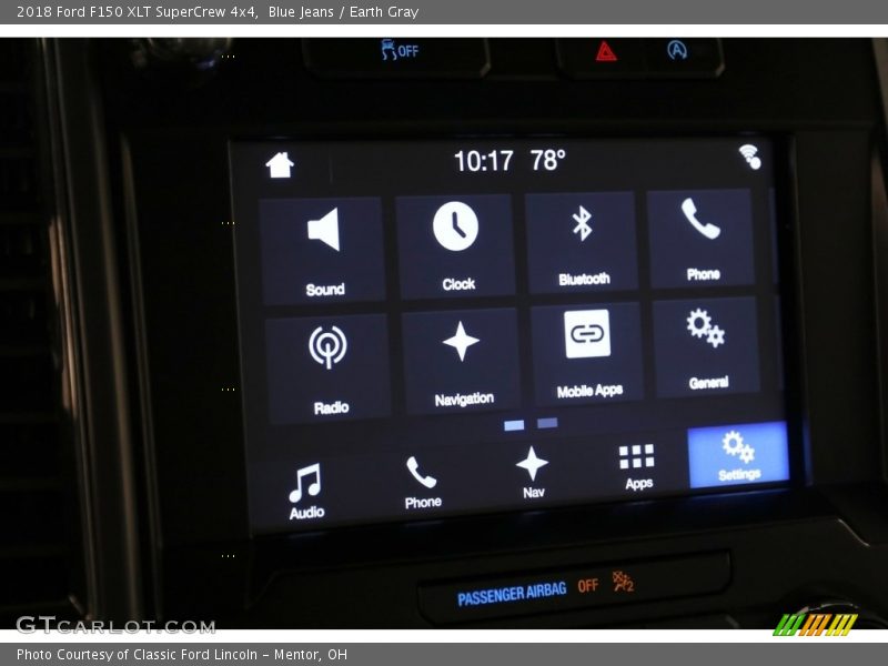 Blue Jeans / Earth Gray 2018 Ford F150 XLT SuperCrew 4x4