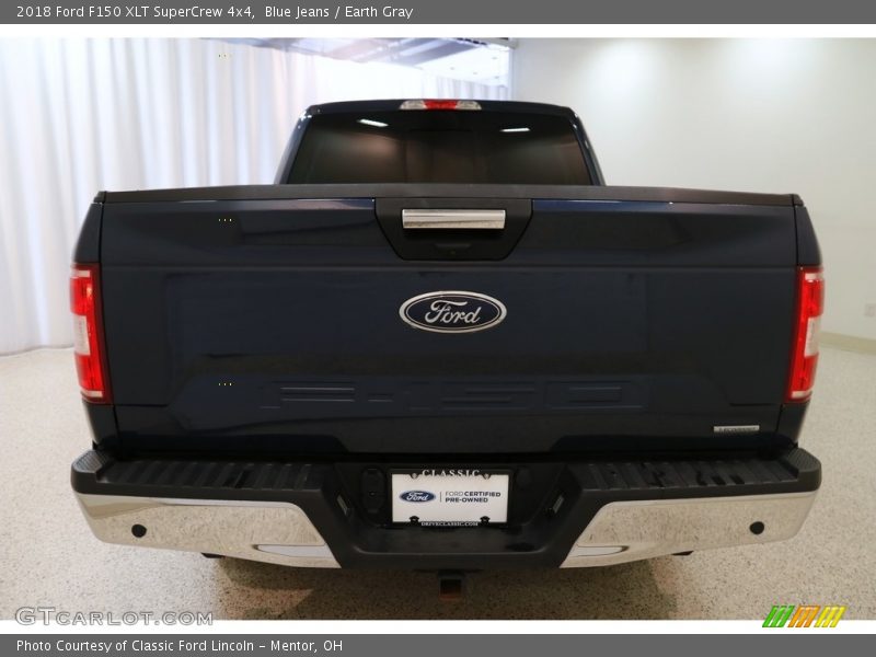 Blue Jeans / Earth Gray 2018 Ford F150 XLT SuperCrew 4x4