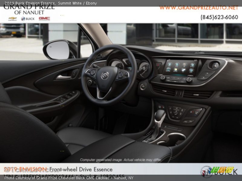 Summit White / Ebony 2019 Buick Envision Essence