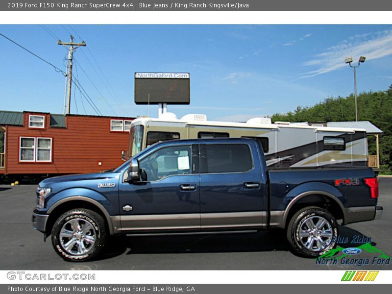 Blue Jeans / King Ranch Kingsville/Java 2019 Ford F150 King Ranch SuperCrew 4x4