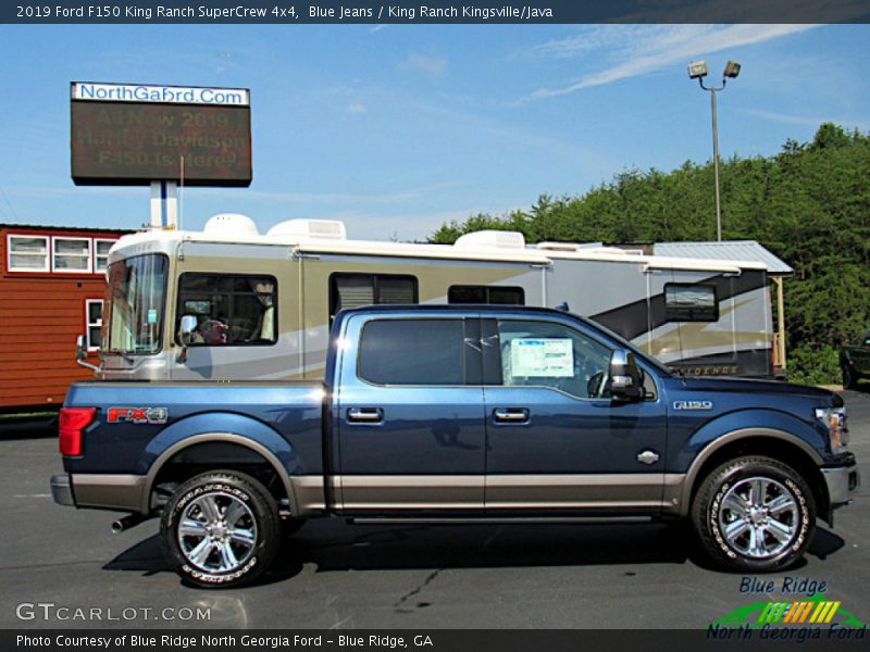 Blue Jeans / King Ranch Kingsville/Java 2019 Ford F150 King Ranch SuperCrew 4x4