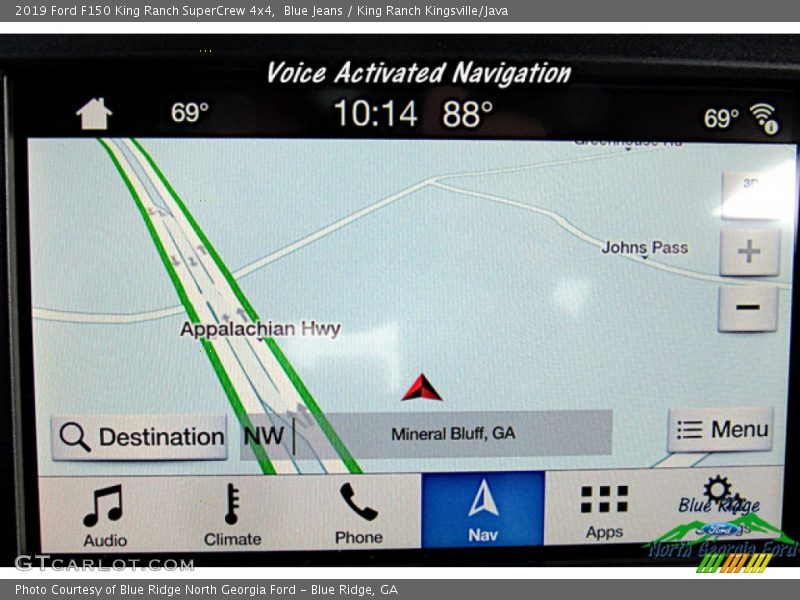 Blue Jeans / King Ranch Kingsville/Java 2019 Ford F150 King Ranch SuperCrew 4x4