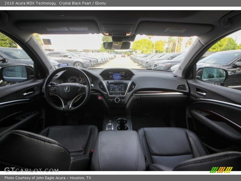 Crystal Black Pearl / Ebony 2016 Acura MDX Technology