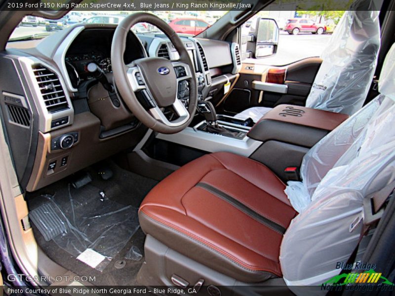 Blue Jeans / King Ranch Kingsville/Java 2019 Ford F150 King Ranch SuperCrew 4x4