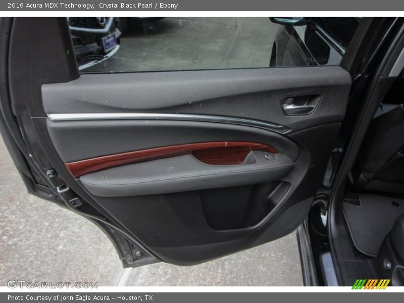 Crystal Black Pearl / Ebony 2016 Acura MDX Technology