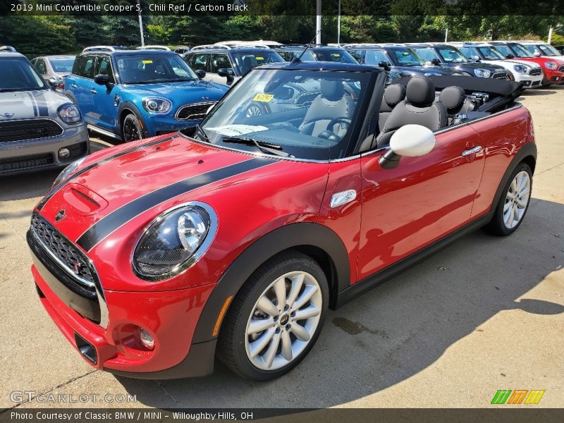  2019 Convertible Cooper S Chili Red