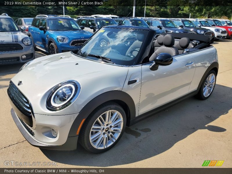  2019 Convertible Cooper White Silver