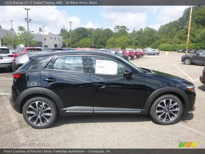 Jet Black Mica / Black 2019 Mazda CX-3 Grand Touring AWD