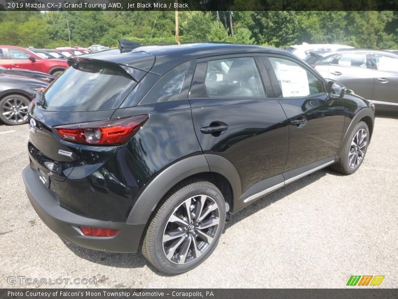 Jet Black Mica / Black 2019 Mazda CX-3 Grand Touring AWD