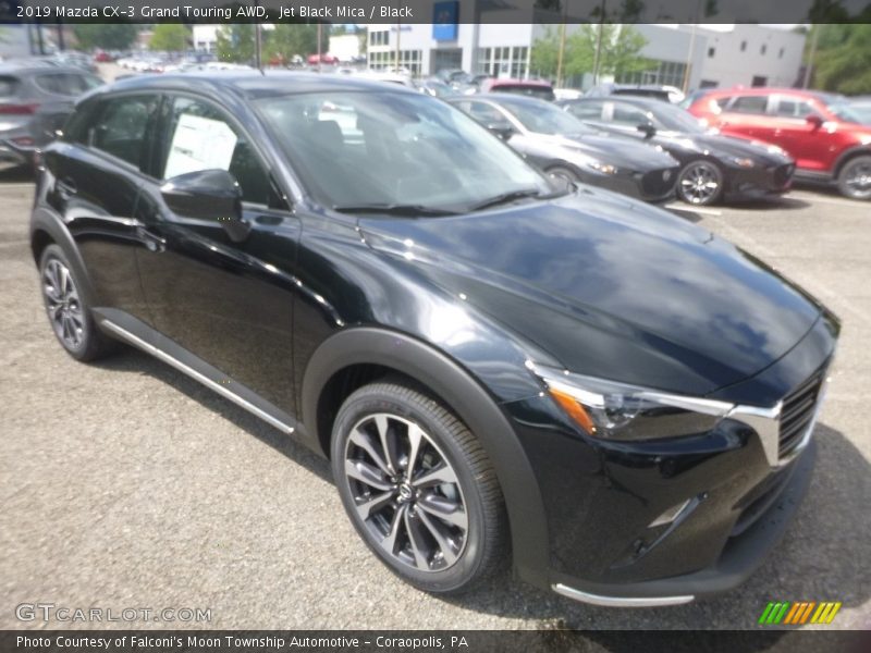 Jet Black Mica / Black 2019 Mazda CX-3 Grand Touring AWD