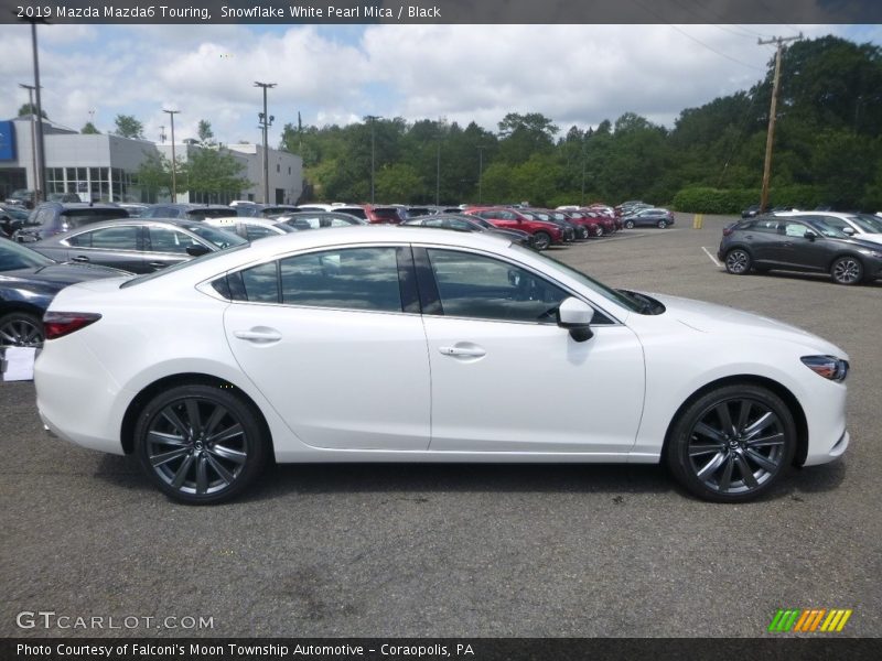 Snowflake White Pearl Mica / Black 2019 Mazda Mazda6 Touring