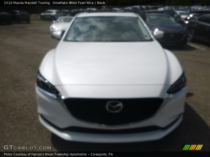 Snowflake White Pearl Mica / Black 2019 Mazda Mazda6 Touring