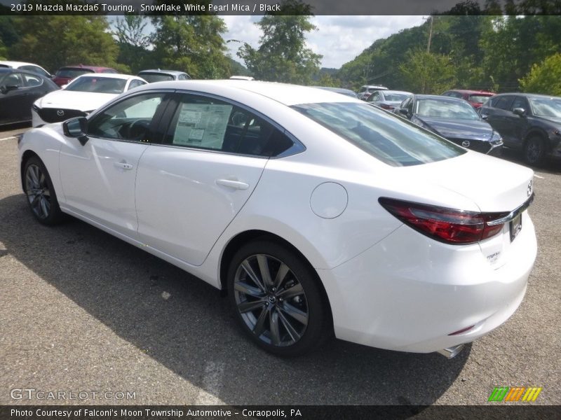 Snowflake White Pearl Mica / Black 2019 Mazda Mazda6 Touring