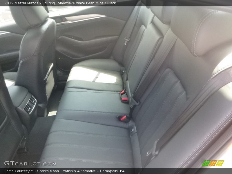 Snowflake White Pearl Mica / Black 2019 Mazda Mazda6 Touring