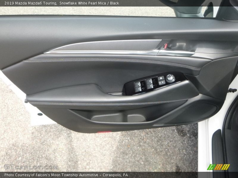 Snowflake White Pearl Mica / Black 2019 Mazda Mazda6 Touring