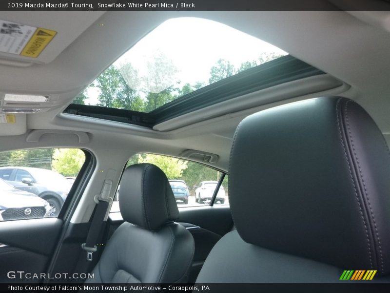 Snowflake White Pearl Mica / Black 2019 Mazda Mazda6 Touring