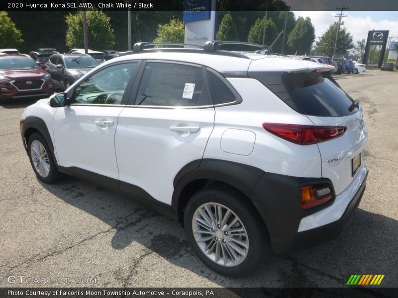  2020 Kona SEL AWD Chalk White