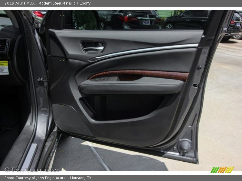 Modern Steel Metallic / Ebony 2019 Acura MDX